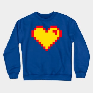 SUPER PIXEL HEART Crewneck Sweatshirt